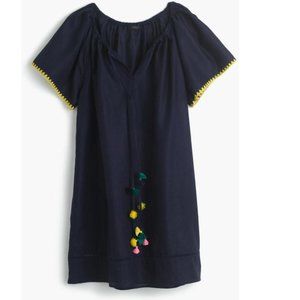 J Crew Pom Pom Beach Coverup